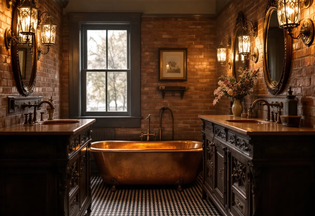 antique bathroom
