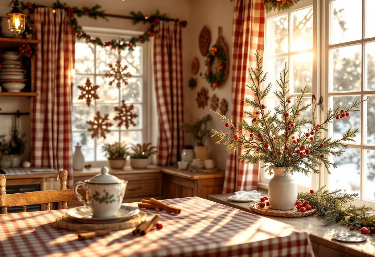 christmas kitchen