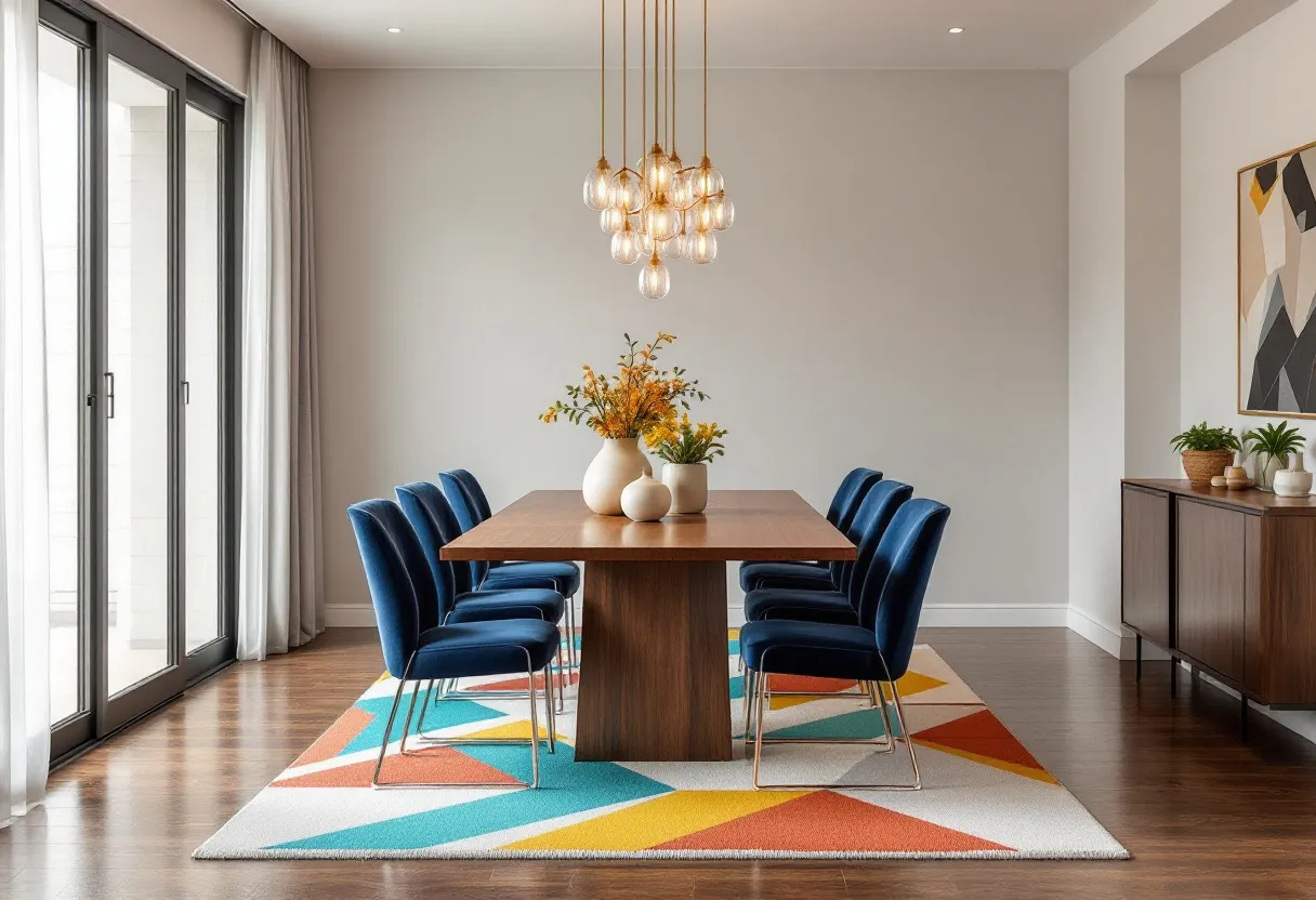 contemporary dining room