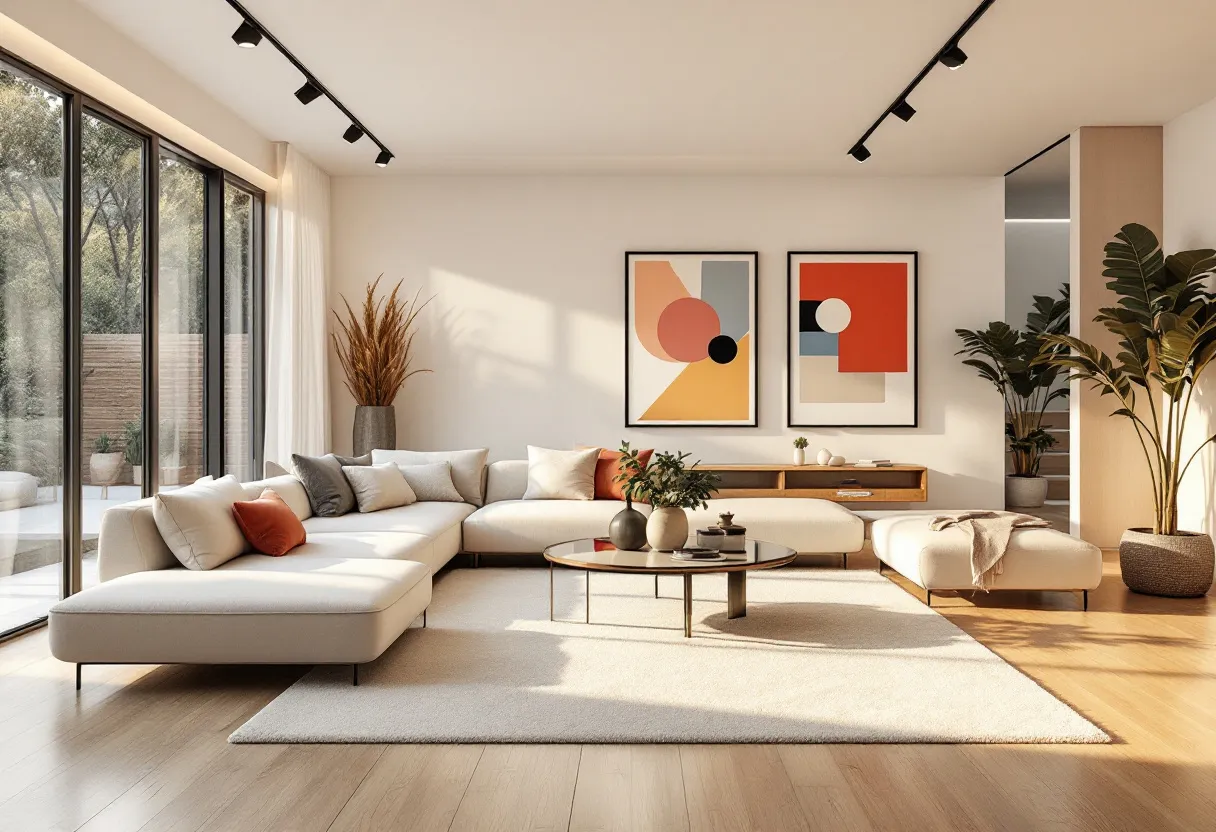 contemporary living room