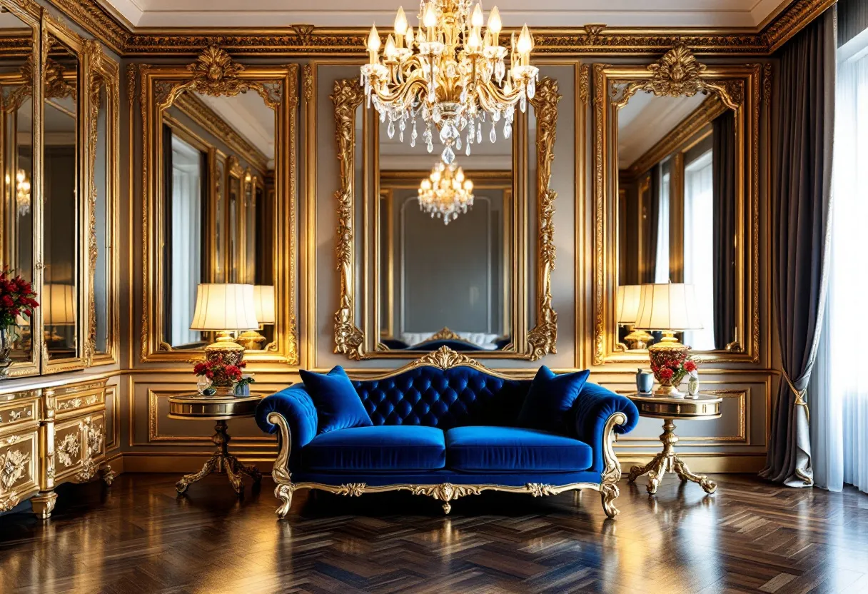 french living room
