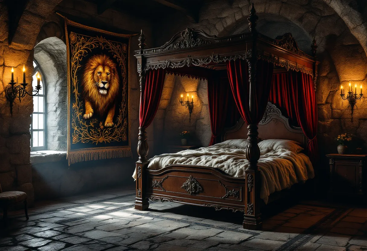 medieval bedroom