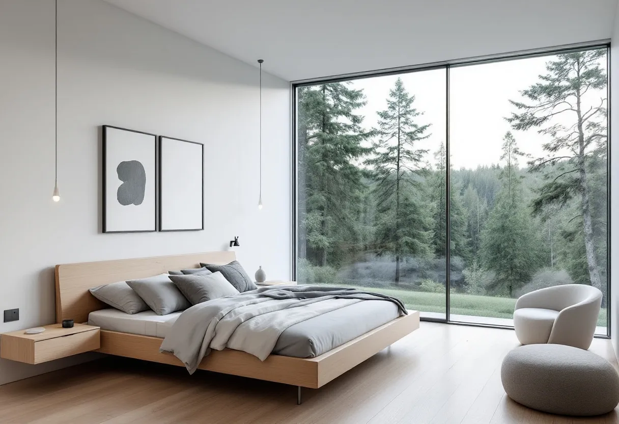 scandinavian bedroom