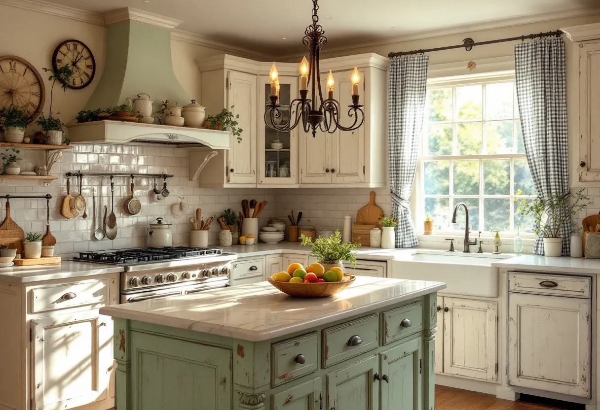 shabby chic kitchen