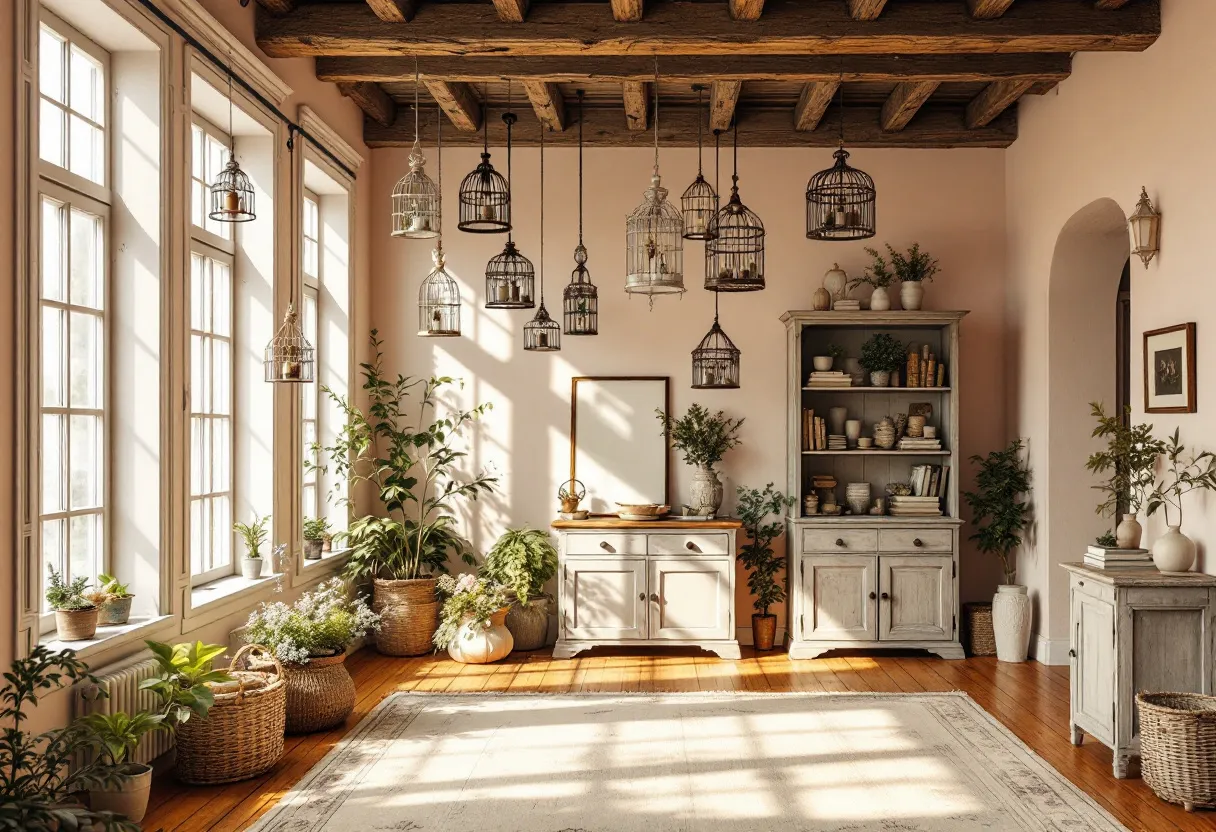 shabby chic living room